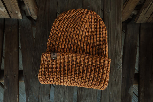 Rugged Chunk Knit Beanie
