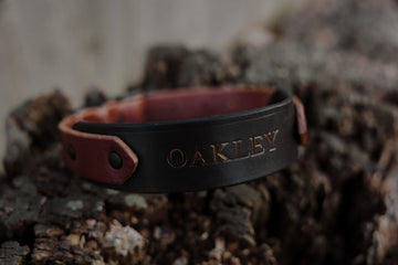 Timberline Leather with name tag